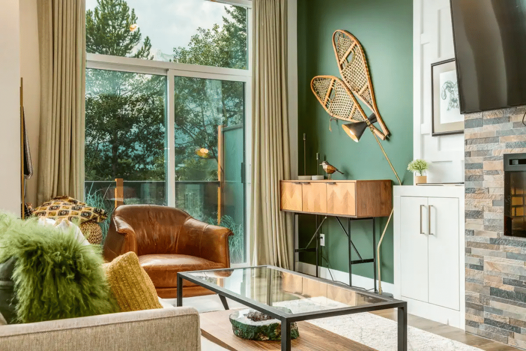 airbnb living room interior
