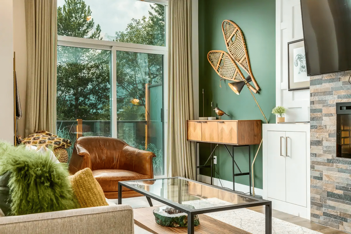 airbnb living room interior