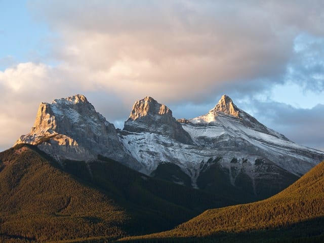 Three Sisters Mountain Range