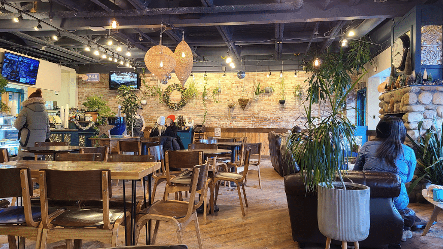Rocky Mountain Bagel Co Indoor Seating