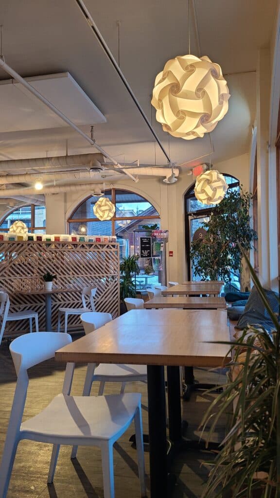 Indoor Dining Area Communitea Cafe