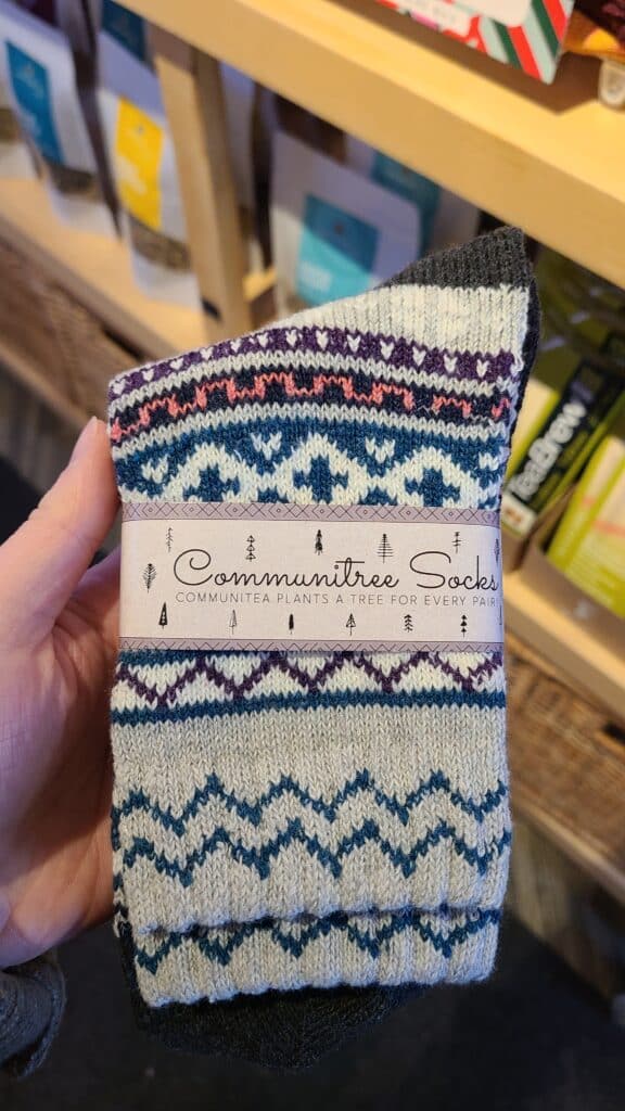 Communitea Cafe Retail Socks