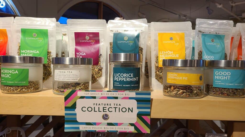 Communitea Cafe Loose Tea Flavours