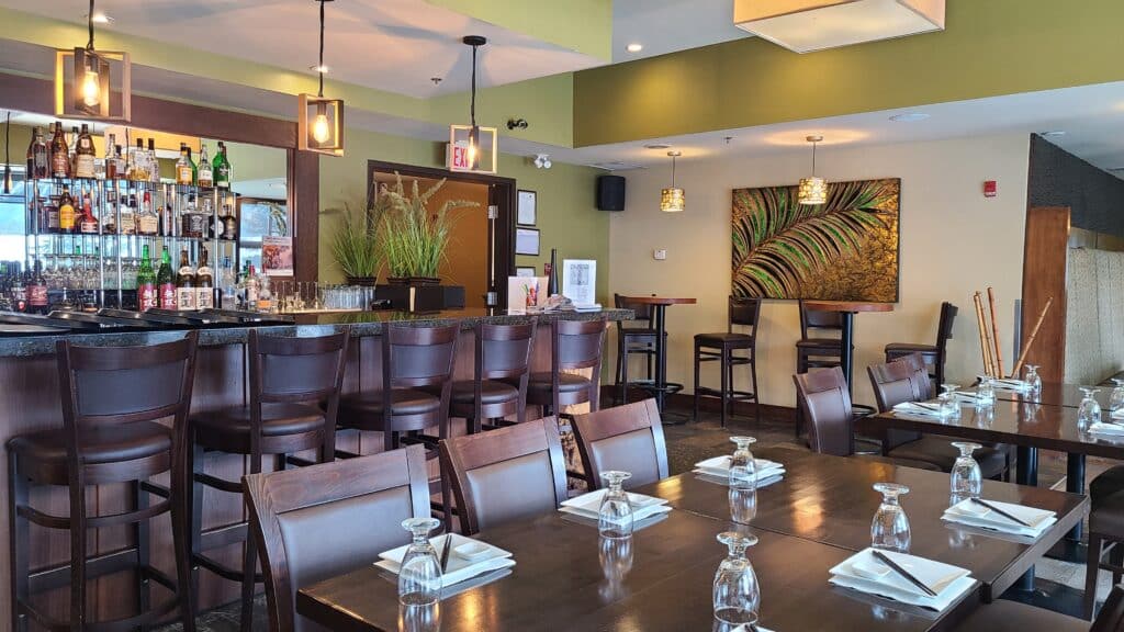 Wild Orchid Bistro Indoor Seating