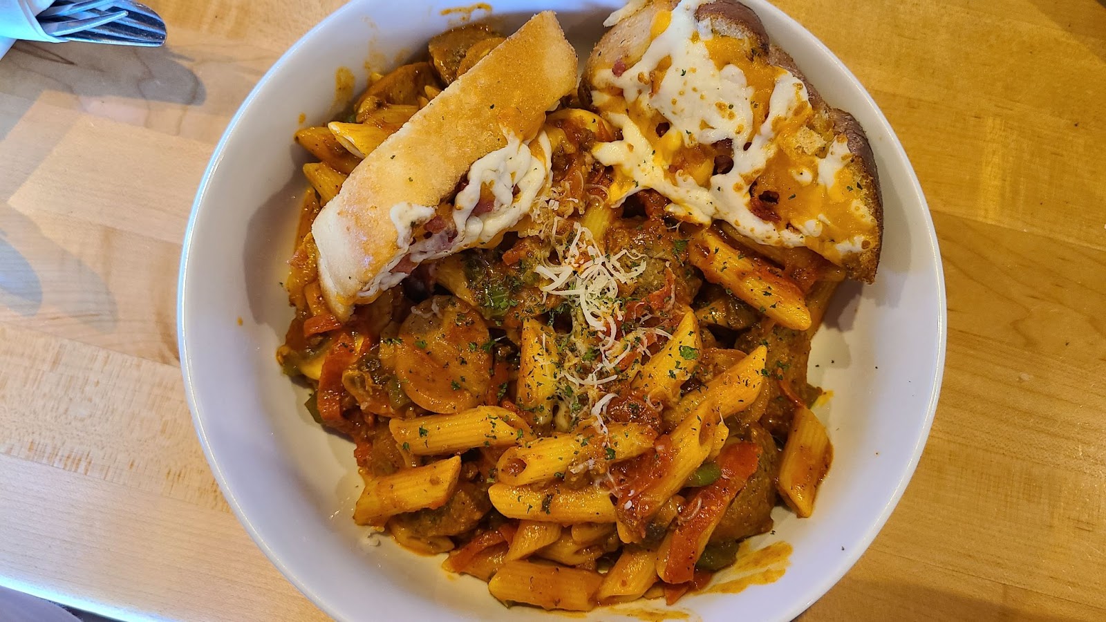 Boston Pizza Canmore Hungry Carnivore Pasta