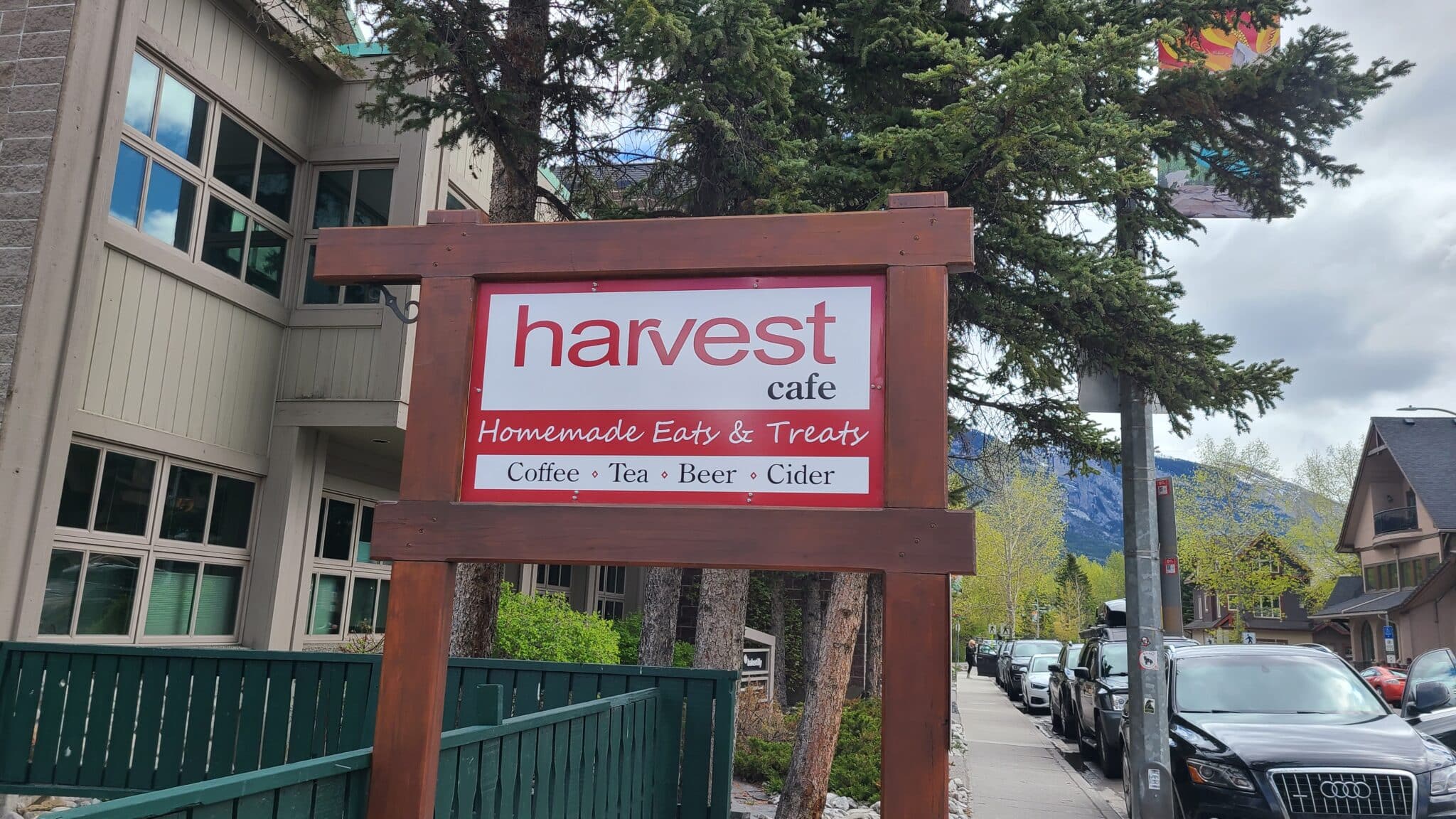 Harvest Cafe Outdoor Sign