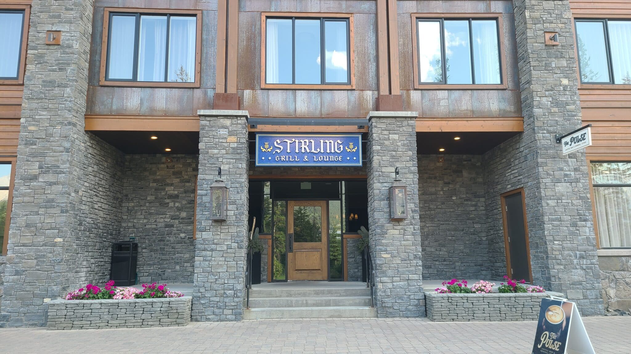 stirling restaurant front entrance