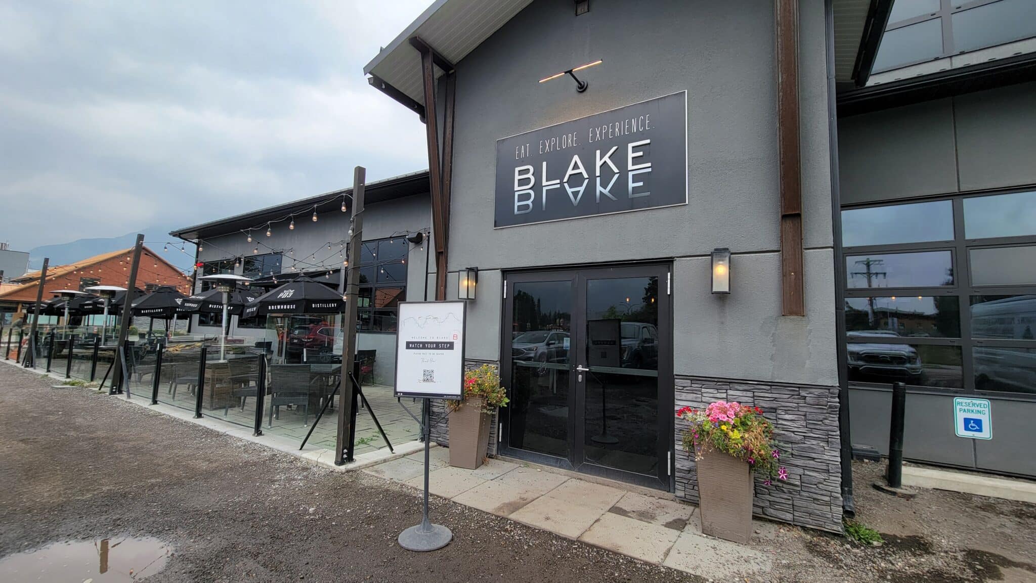 Front Entrance Blake Restaurant, Canmore