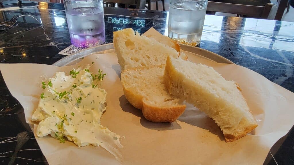 Blake Brewhouse & Distillery bread and butter