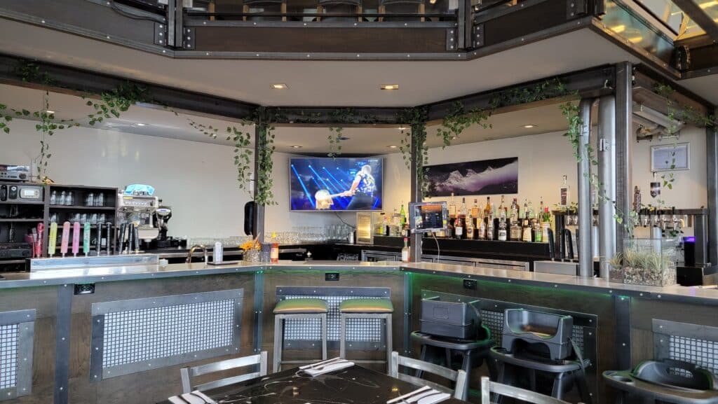 Blake Brewhouse & Distillery bar