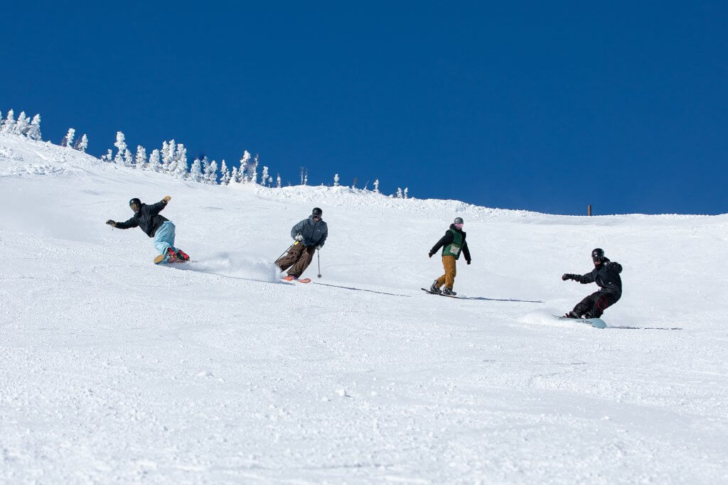 Skiing in Alberta