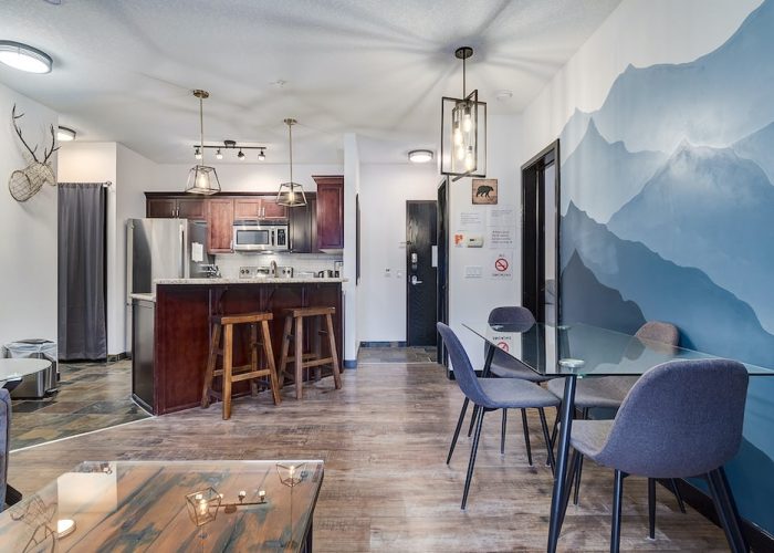newly renovated canadian rockies condo